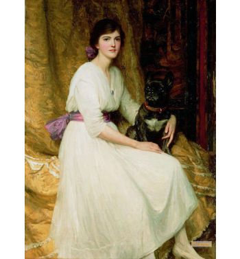 Portrait Of Miss Dorothy Dicksee