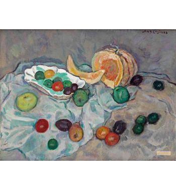 A Still Life With Fruits