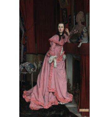 Portrait Of The Marquise De Miramon Née Thérèse Feuillant