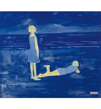 Young Girls On The Beach