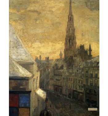 Brussels Town Hall 1885