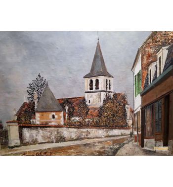 Church In A Faubourg Of Paris