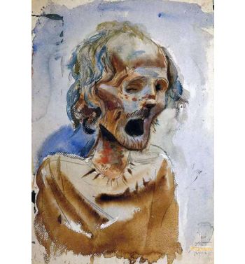From The Catacombs In Palermo II, C, 1923