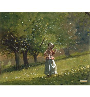 Girl With Hay Rake, 1878