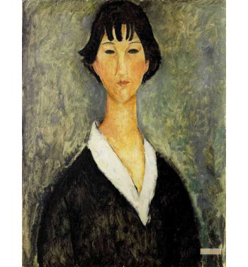 Young Girl With Black Hair