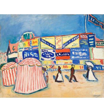 Posters In Trouville 1906
