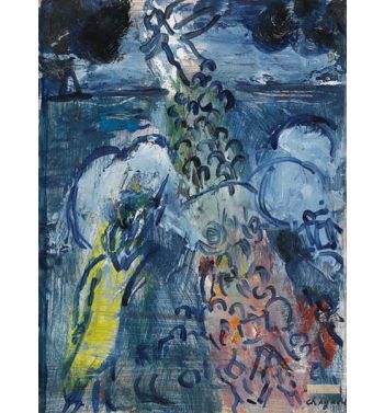 Sketch For Crossing The Red Sea, 1955