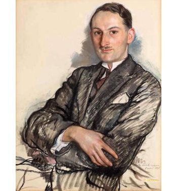 Portrait Of Felicien Cacan, 1928