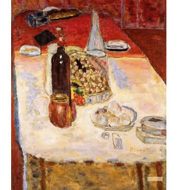 Still Life With Bottle Of Red Wine, 1942