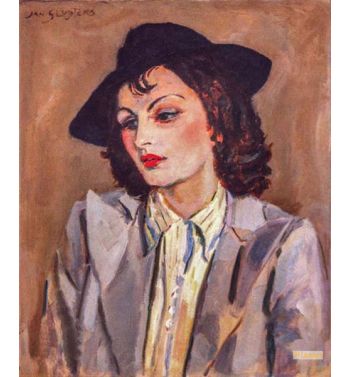 Portrait Of Titia Buning, 1904 1961, C, 1935