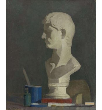 Still Life With Chalk Bust, 1911, 2