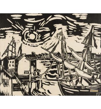 The Port Of Mortigues, 1922
