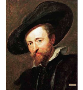 Self-Portrait With Big Hat