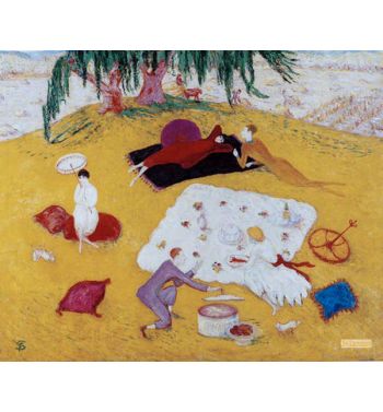 Picnic At Bedford Hills, 1918