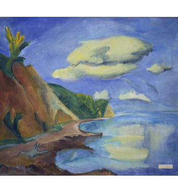 Kleine Strandlandschaft
