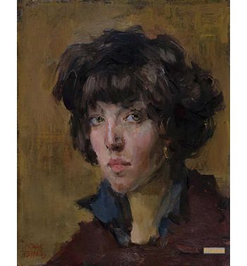 Young Woman With Pony Hair