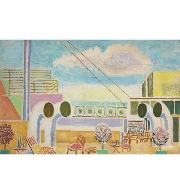 Backdrop Design For 'High Yellow, 1932