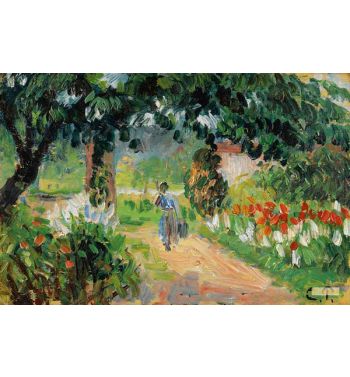 The Garden's Alley At Eragny