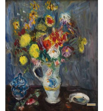 Still Life At The Vase Of Flowers, Ca, 1930