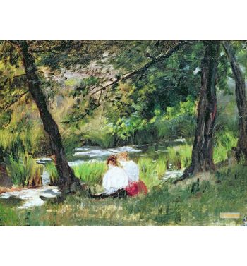 Two Seated Women
