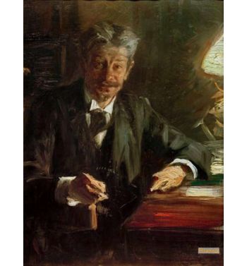 Portrait Of The Critic And Writer Georg Brandes