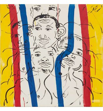Red-Yellow-Blue Face 1987