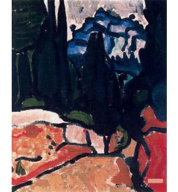 The Cypresses At Cassis