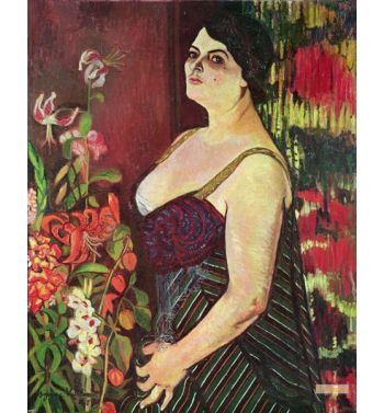 Portrait Of Madame Coquiot 1918