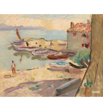 Saint Tropez, La Ponche Circa 1950