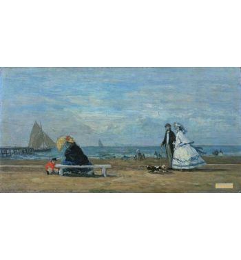 Beach At Trouville