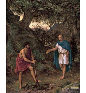 Timon And Flavis From Timon Of Athens
