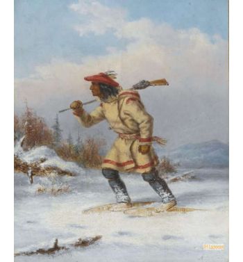Following The Moose c1860