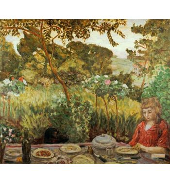 End Of Meal In The Garden