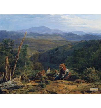 Vienna Woods Landscape With Wildegg Castle