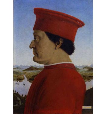 The Duke Of Urbino Federico Da Montefeltro