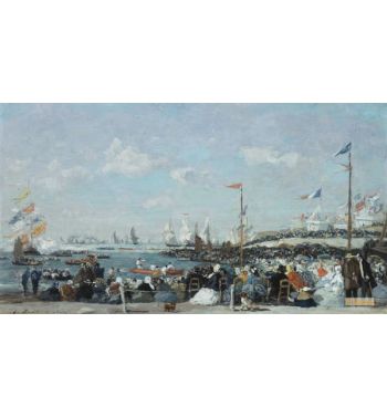 The Regatta At Le Havre 1869