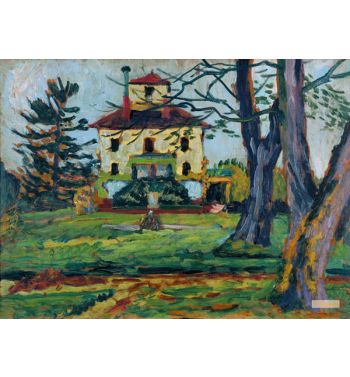 Landhaus Mariahalde Near Rorschach, 1914