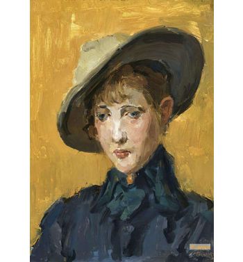 Elegant Girl In A Hat
