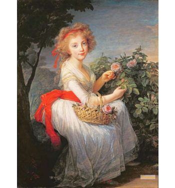 Portrait Of Marie Christine Of Bourbon Naples 1779 1849