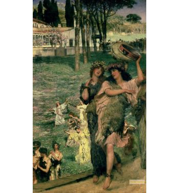 On The Road To The Temple Of Ceres A Spring Festival 1879