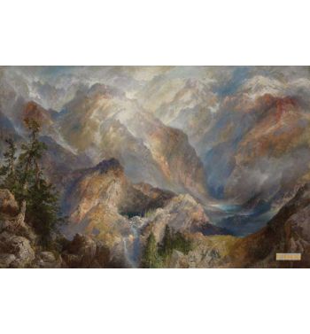 Morning In The Sierras, Nevada, 1910