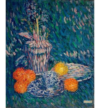 Still Life With Hyacinth And Oranges