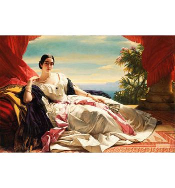 Portrait Of Leonilla Princess Of Sayn Wittgenstein Sayn Nee Baryatinsky