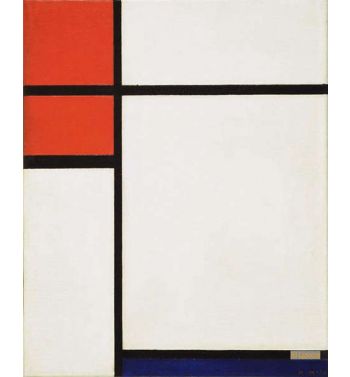 Composition With Red And Blue 1933
