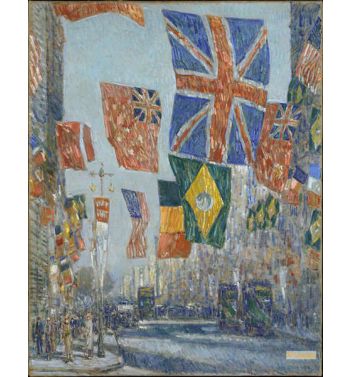 Avenue Of The Allies Great Britain 1918