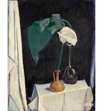 A Still Life With An Arum Lily In A Vase