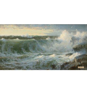 Rocky Surf Off Rhode Island