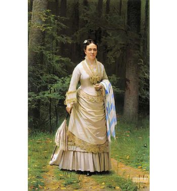 Portrait Of Vera Nikolajena Tretyakova