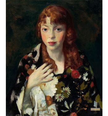 Edna Smith In A Japanese Wrap