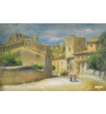Street In Villeneuve-Les-Avignon
